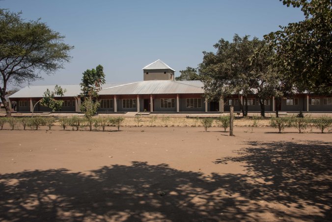New secondary school building built by Project Luangwe