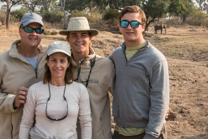 Family shot from our walking safari.