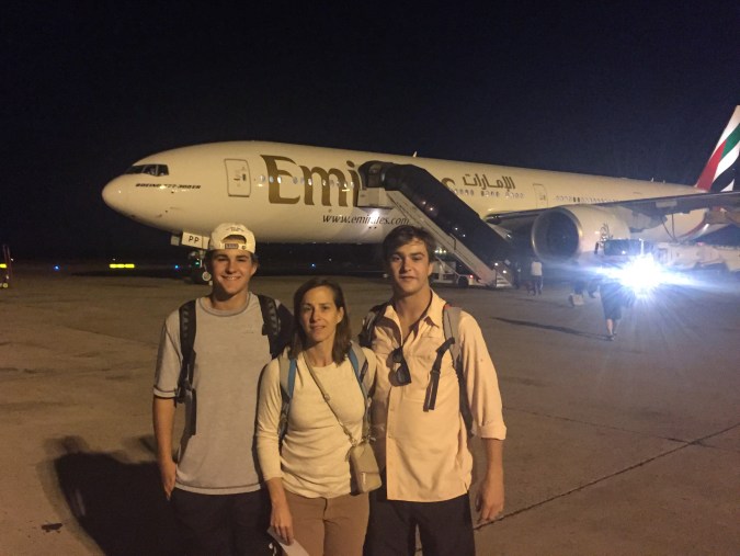 Leaving Zambia to go back to Dubai