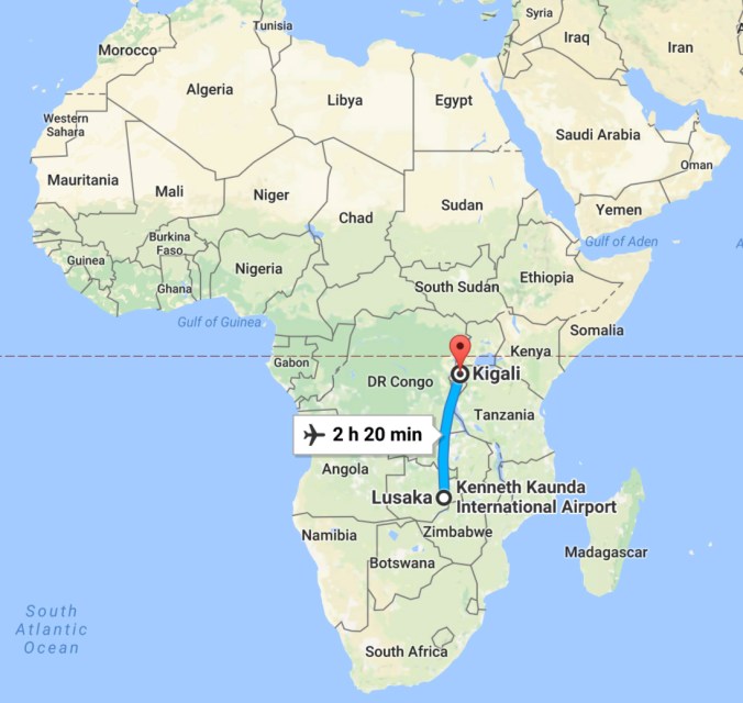 Lusaka to Kigali